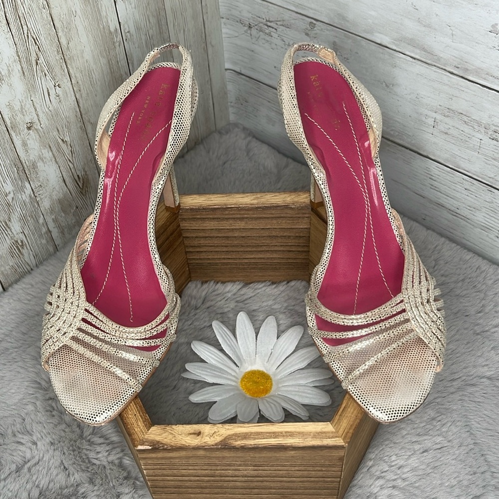 Kate Spade Strappy Heels, Women’s Size 6 - Picture 4 of 7